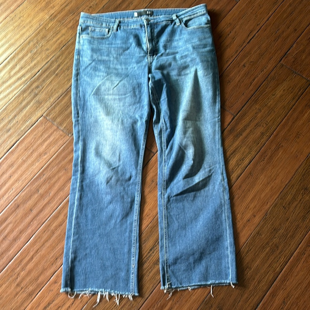 Kut Kelsey Fab Ab Ankle Flair